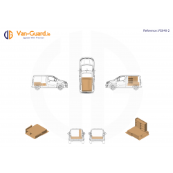 Van-Guard Racking VG040-2 SWB