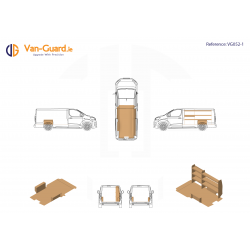Van-Guard Racking VG052-1 LWB