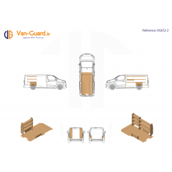 Van-Guard Racking VG052-2 LWB