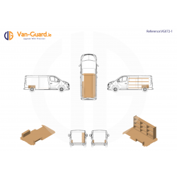 Van-Guard Racking VG072-1 LWB
